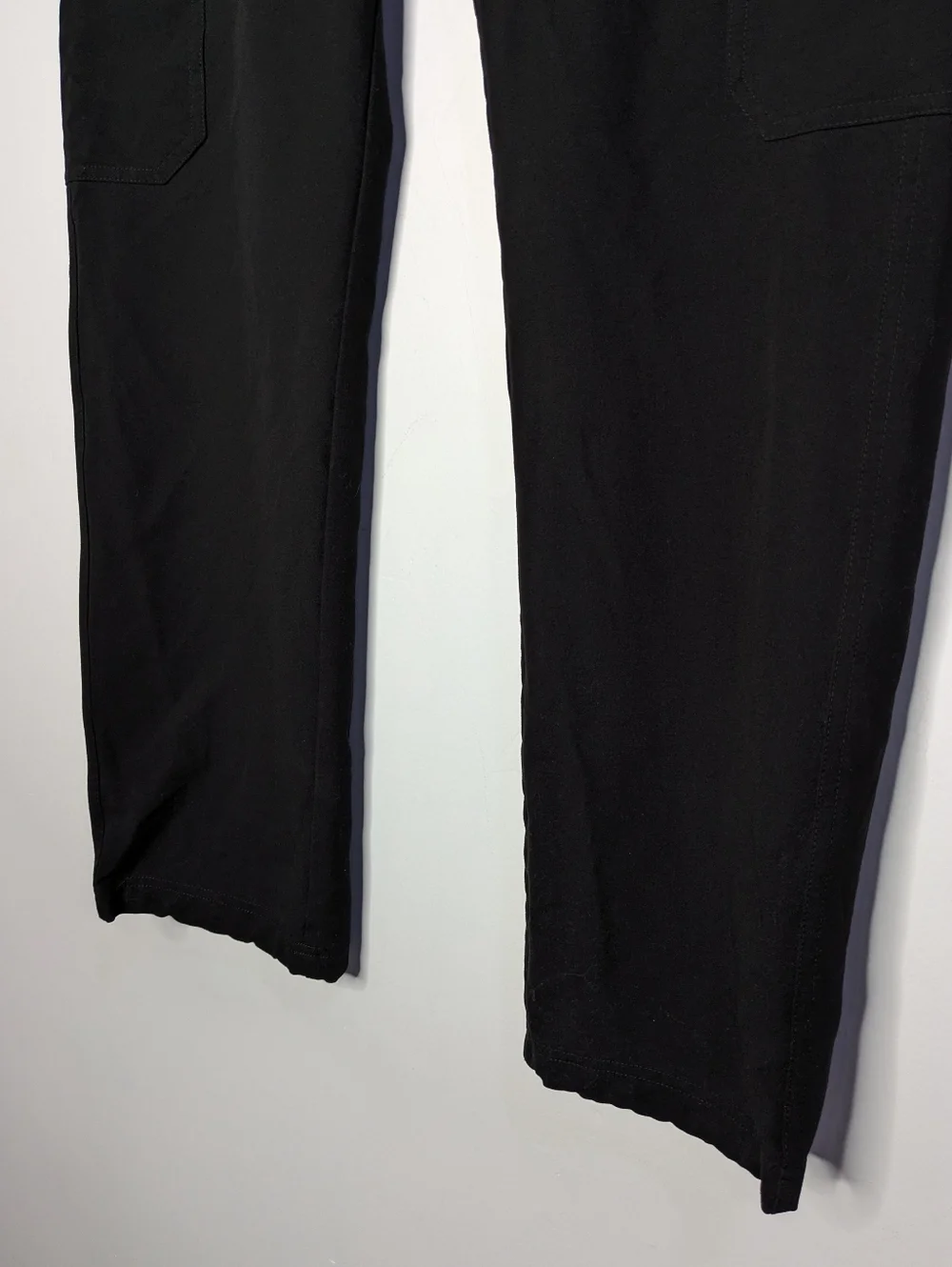 Figs Black Cairo Cargo Zip Up Drawstring Scrub Pant M